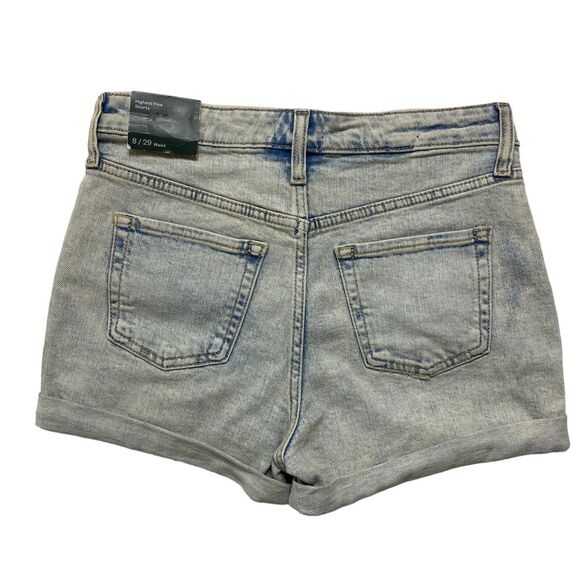 WILD FABLE *NEW* Highest Rise Shorts in Acid Wash Size 8 / 29 Womens Denim - Picture 2 of 7